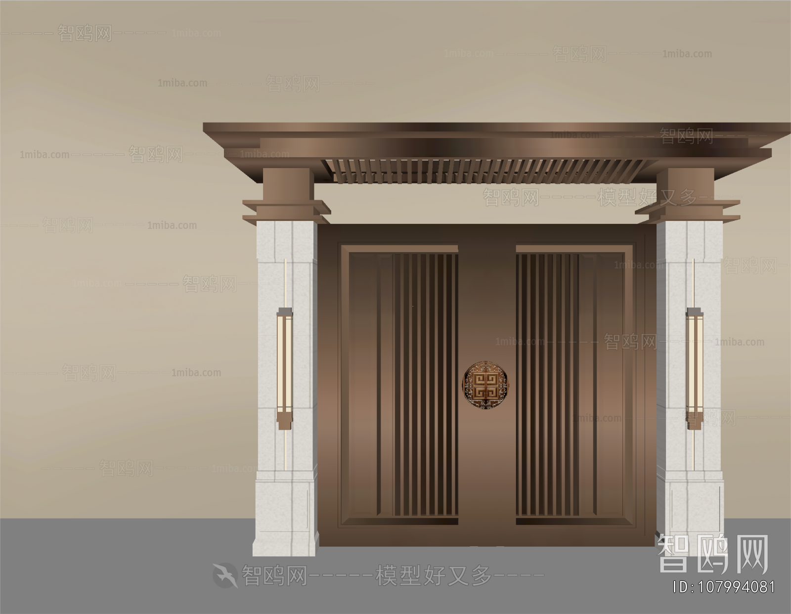 New Chinese Style Gate