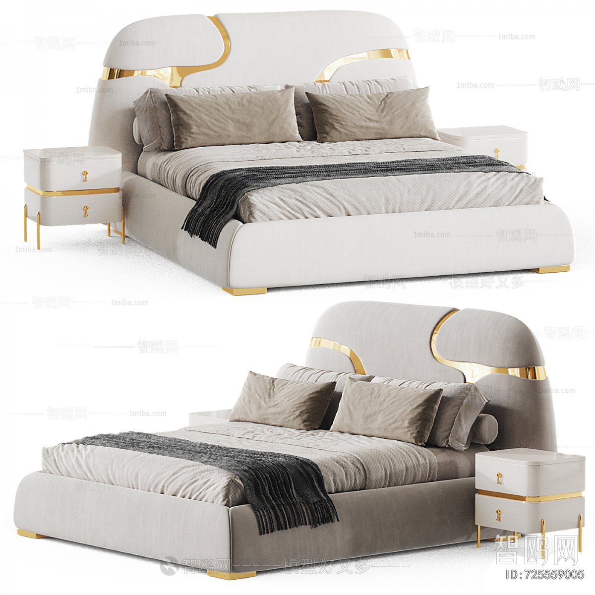 Modern Double Bed