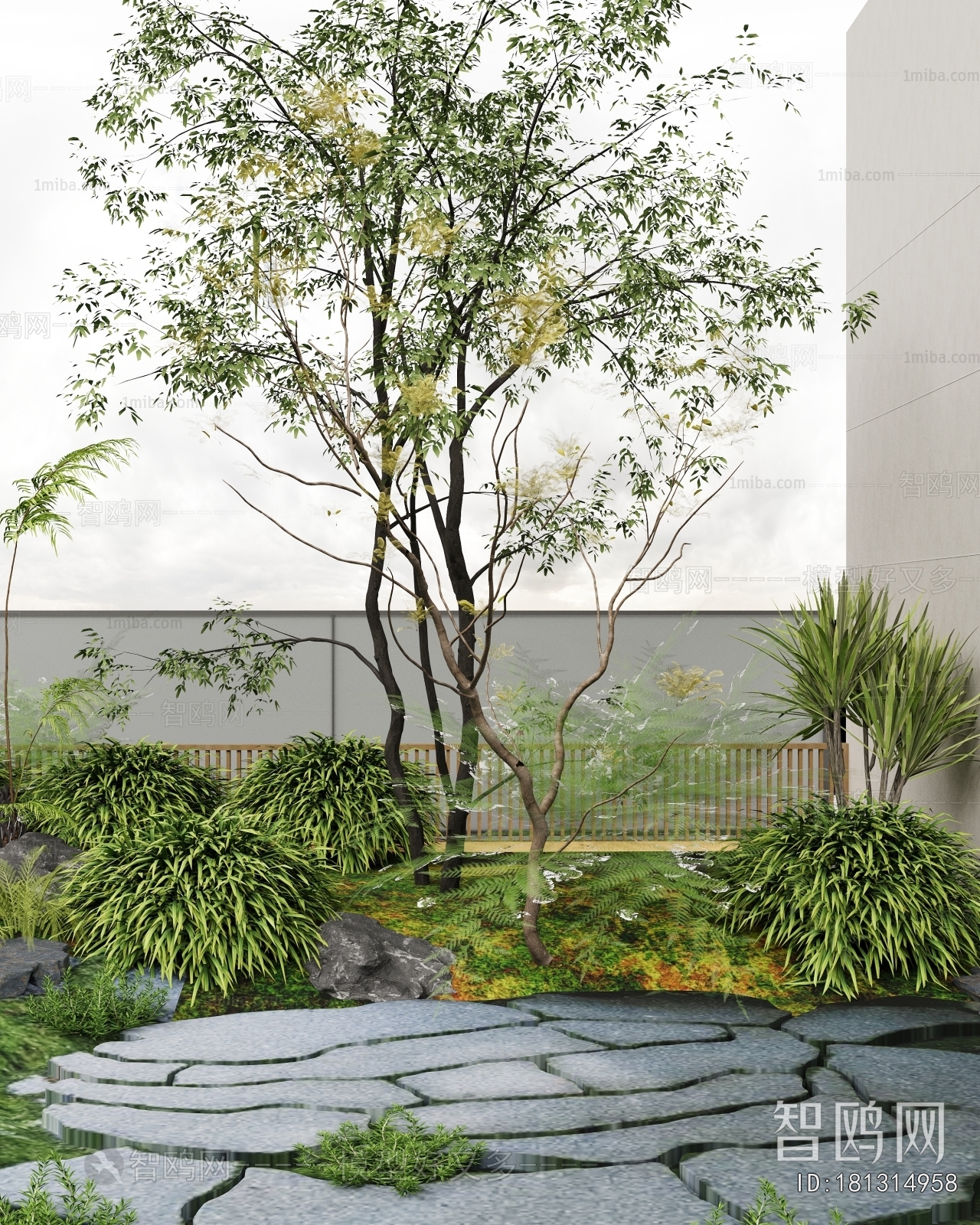 Modern Courtyard/landscape