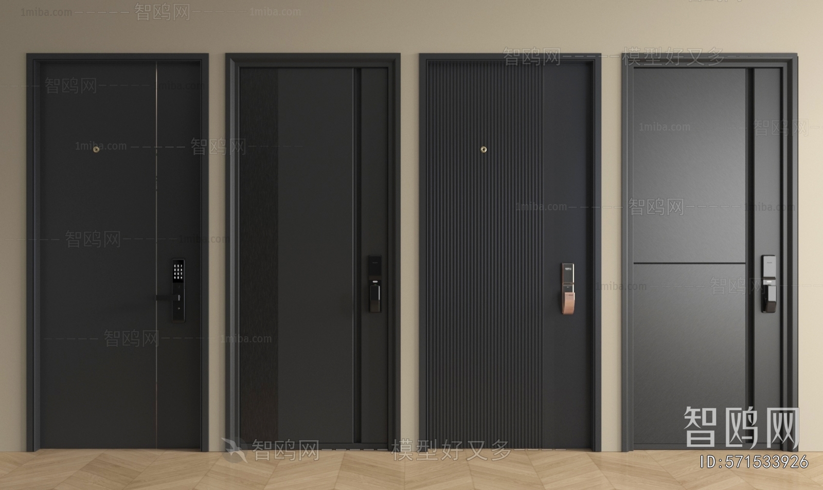 Modern Entrance Door