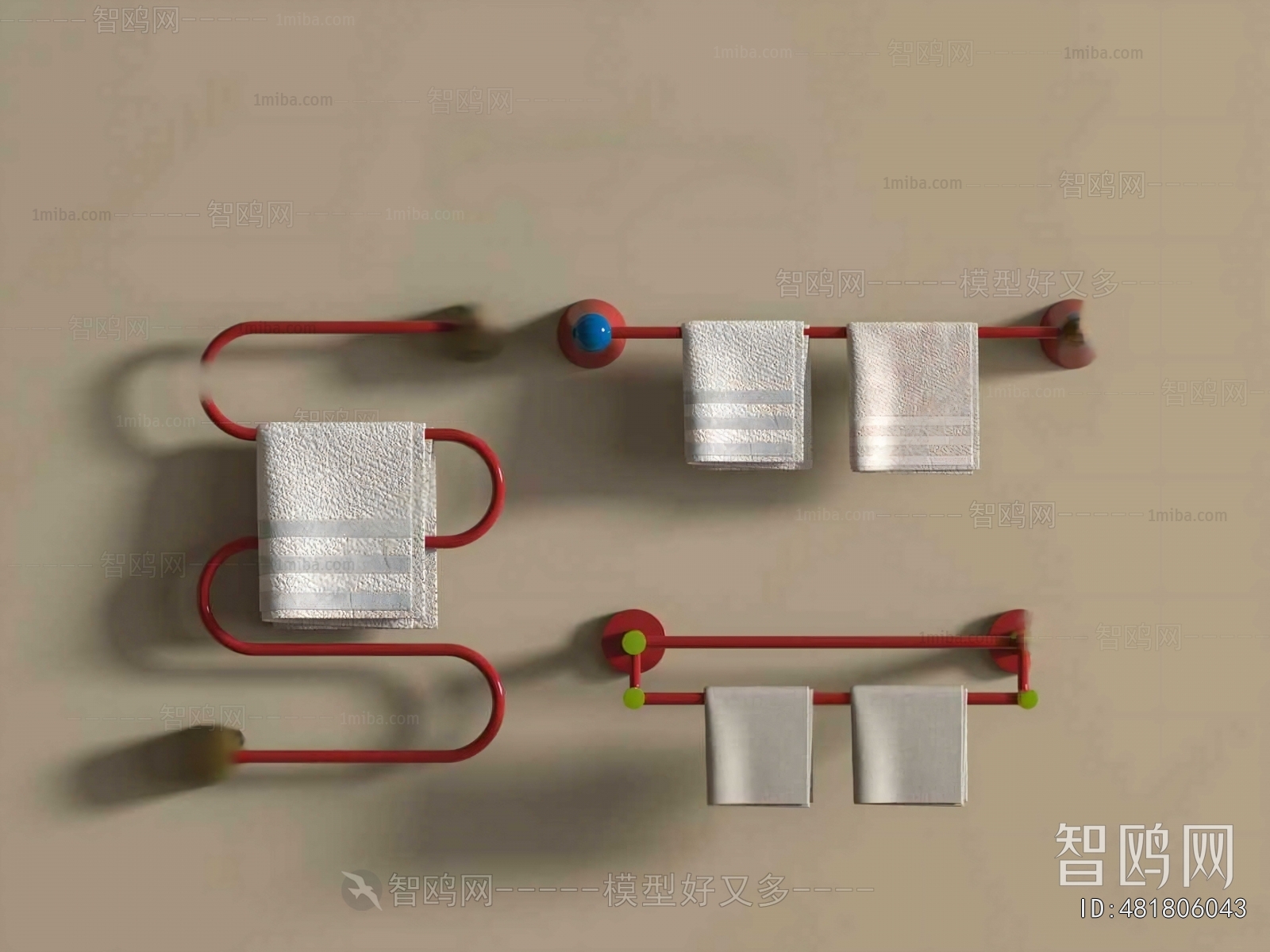 Modern Bathroom Rack