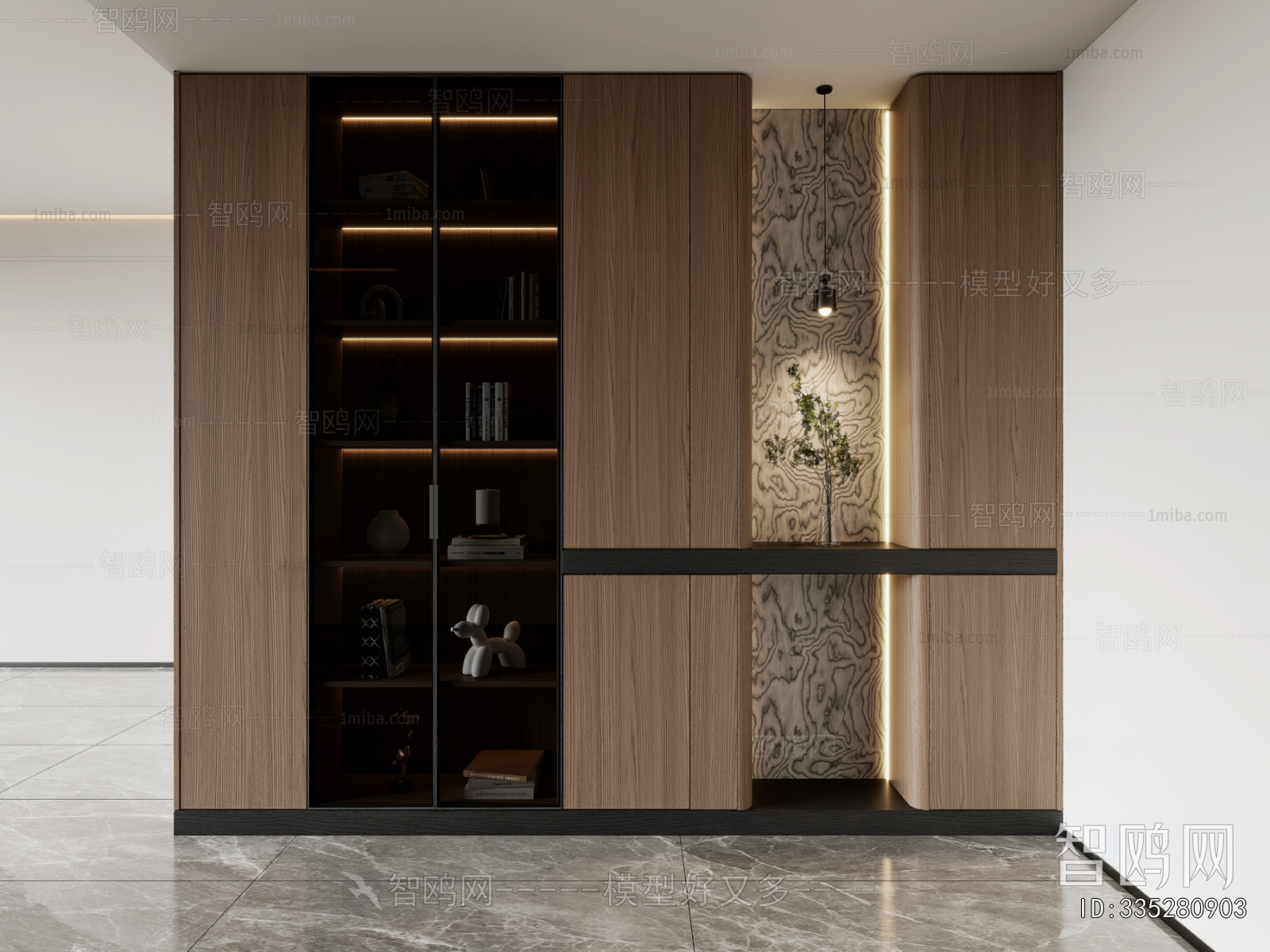 Modern Entrance Cabinet