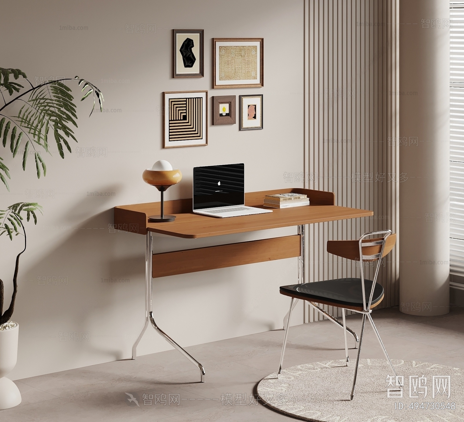 Modern Computer Desk And Chair