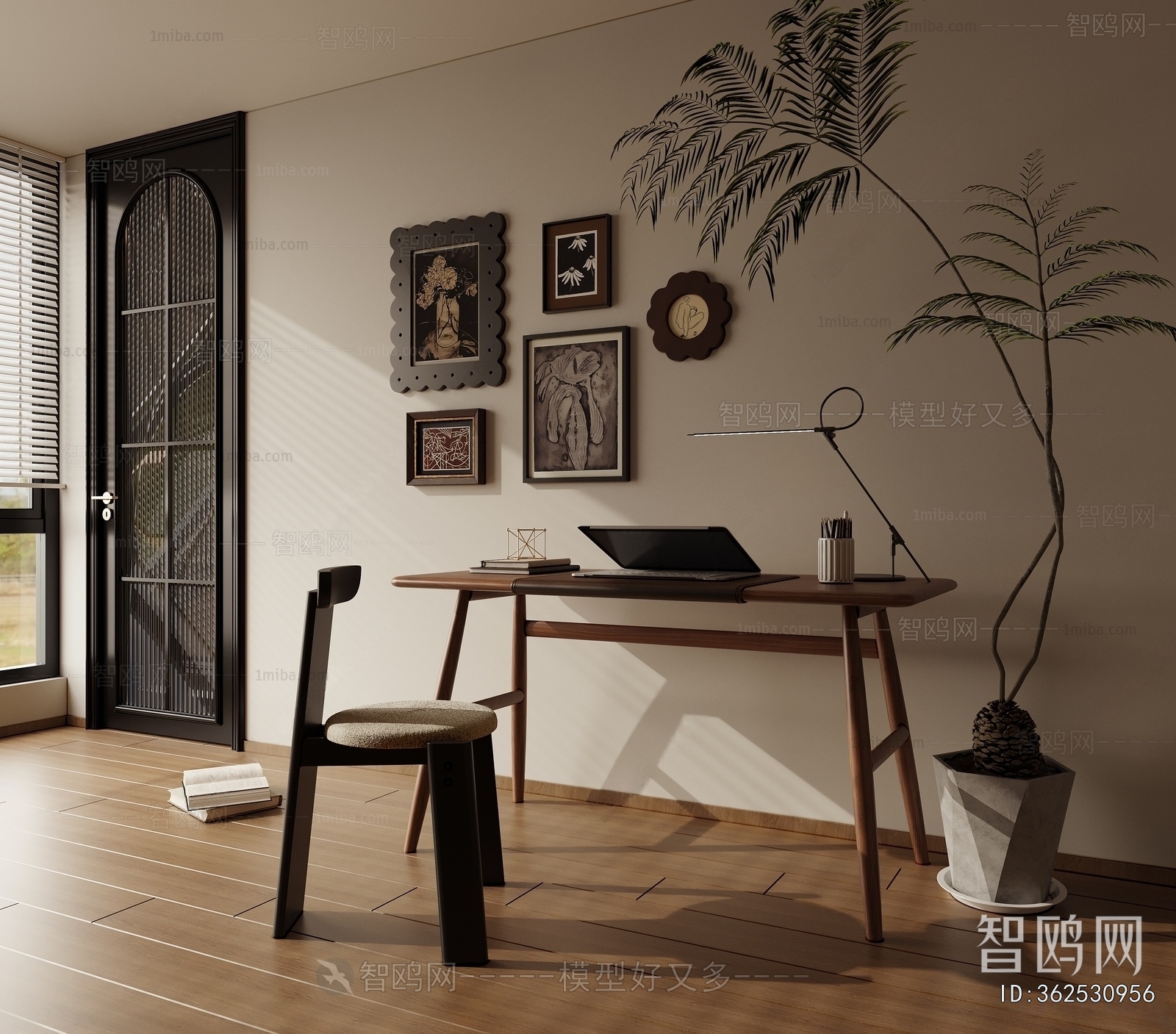 French Style Study Space