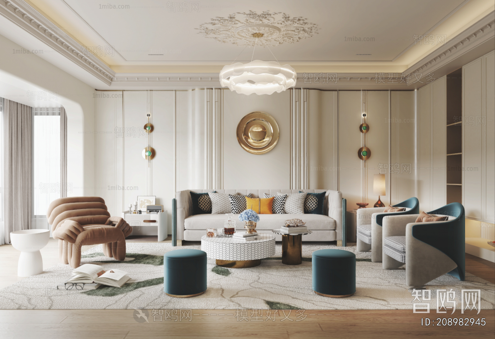 French Style A Living Room