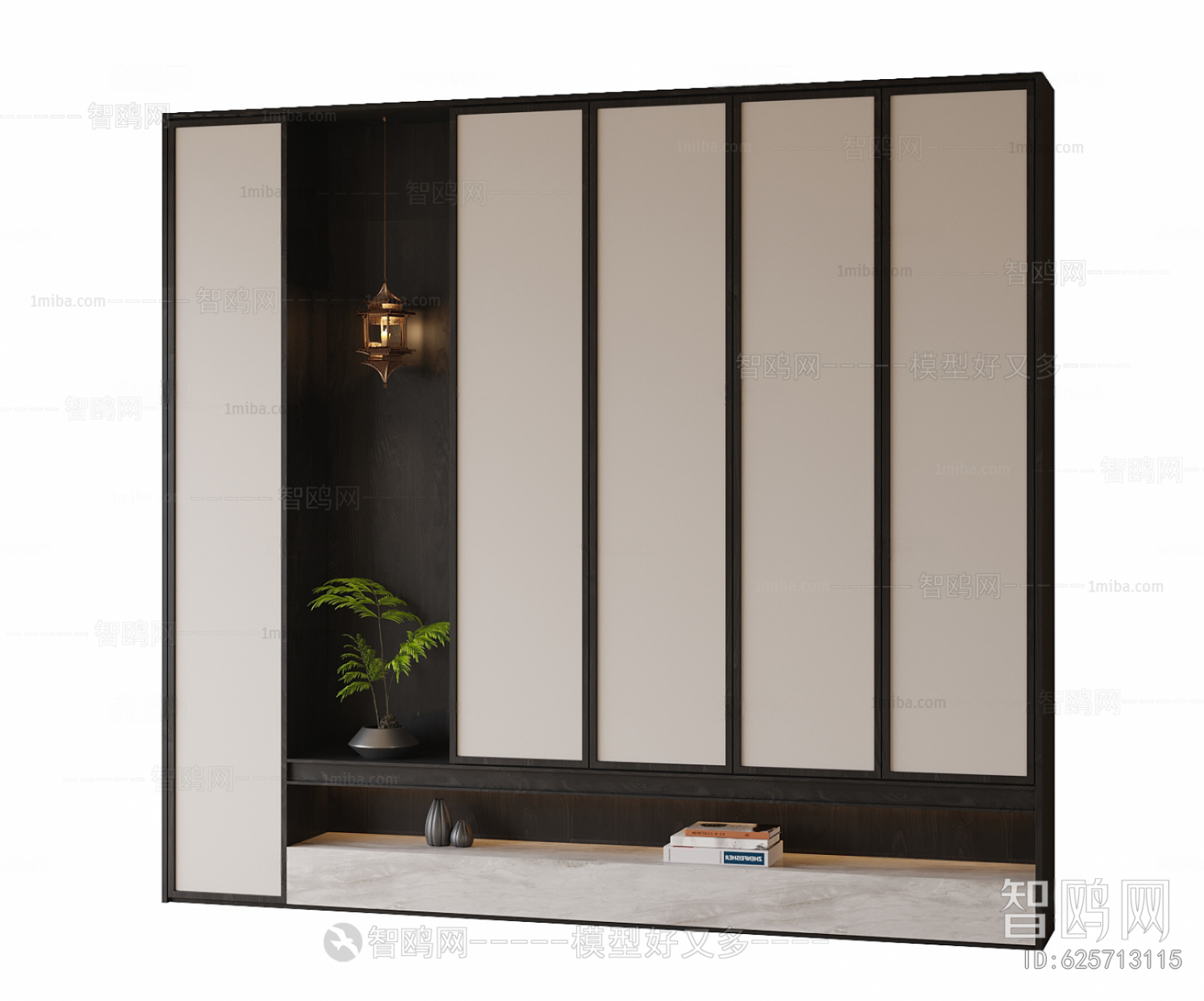 New Chinese Style Decorative Cabinet