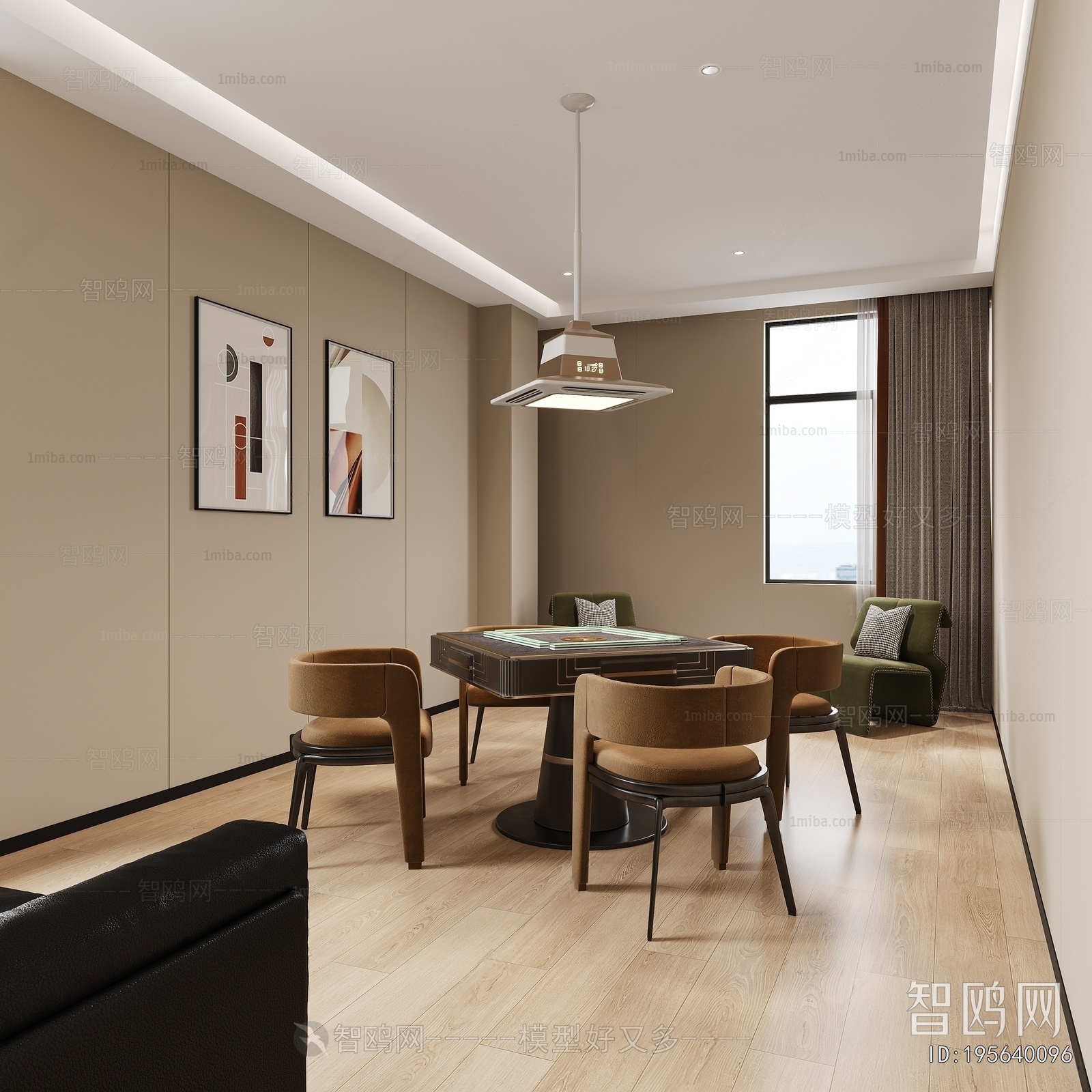 Modern Chess And Card Room