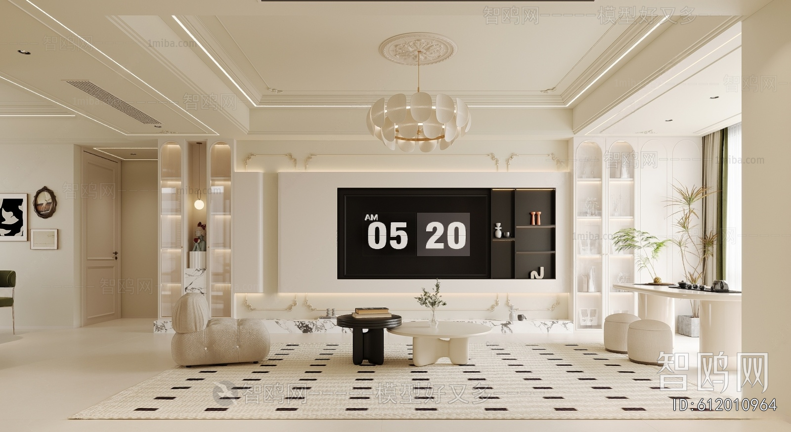 French Style A Living Room