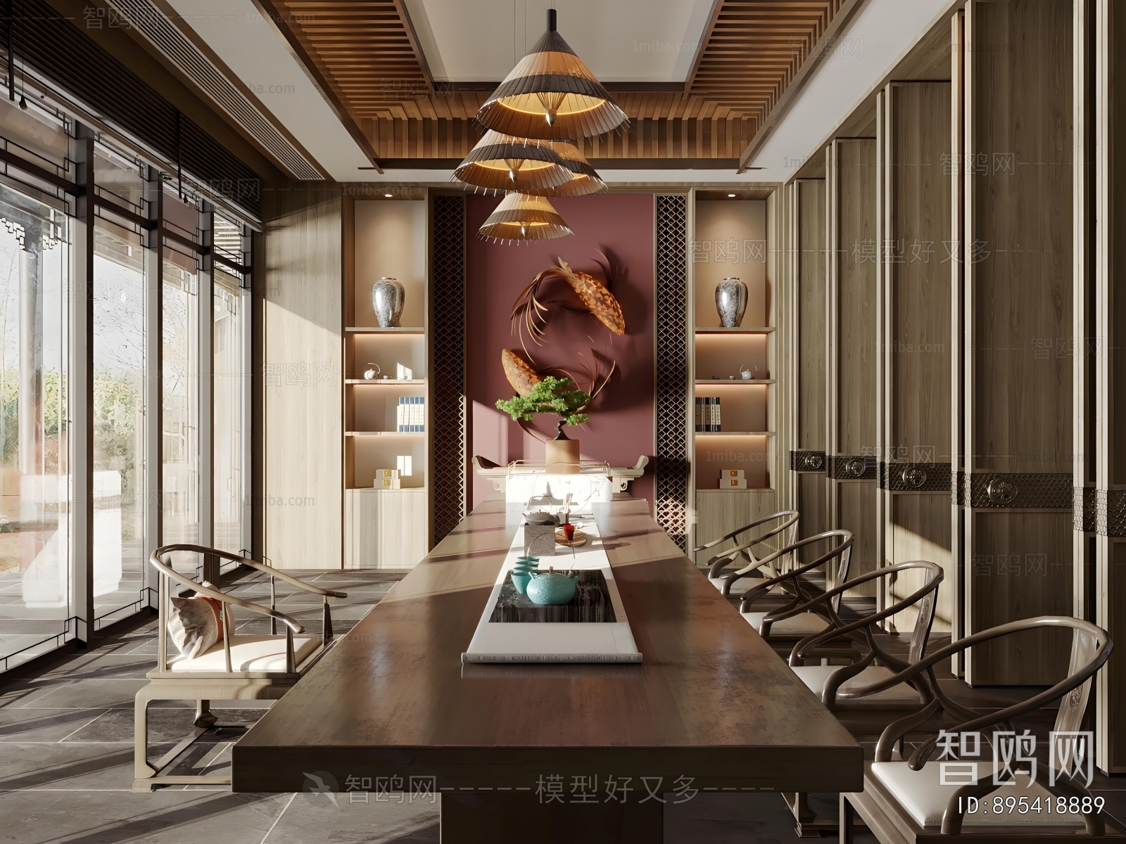 New Chinese Style Negotiation Area