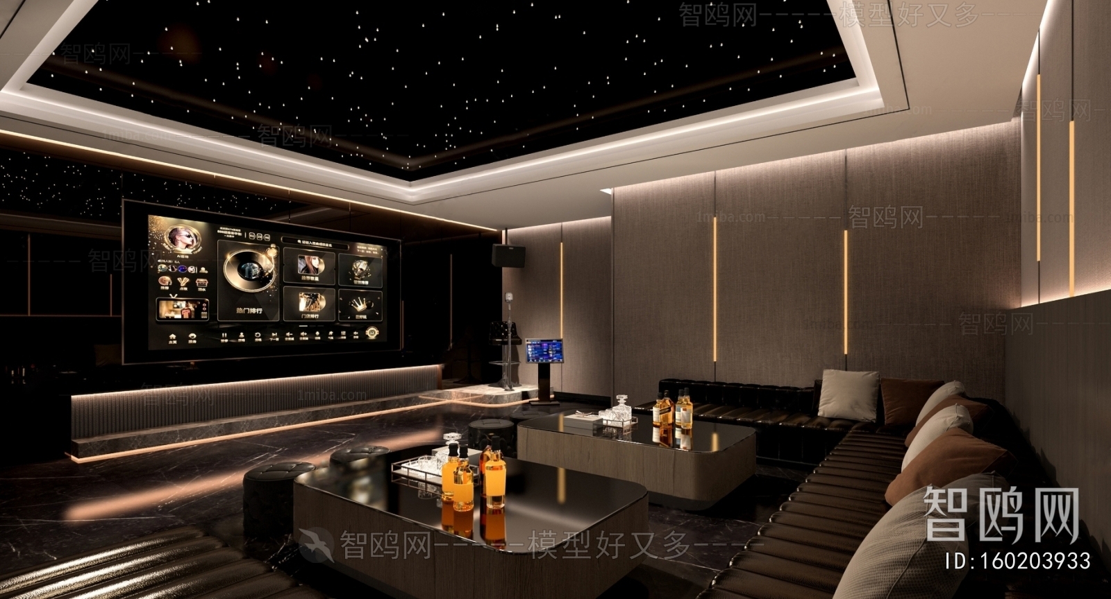 Modern Audiovisual Room