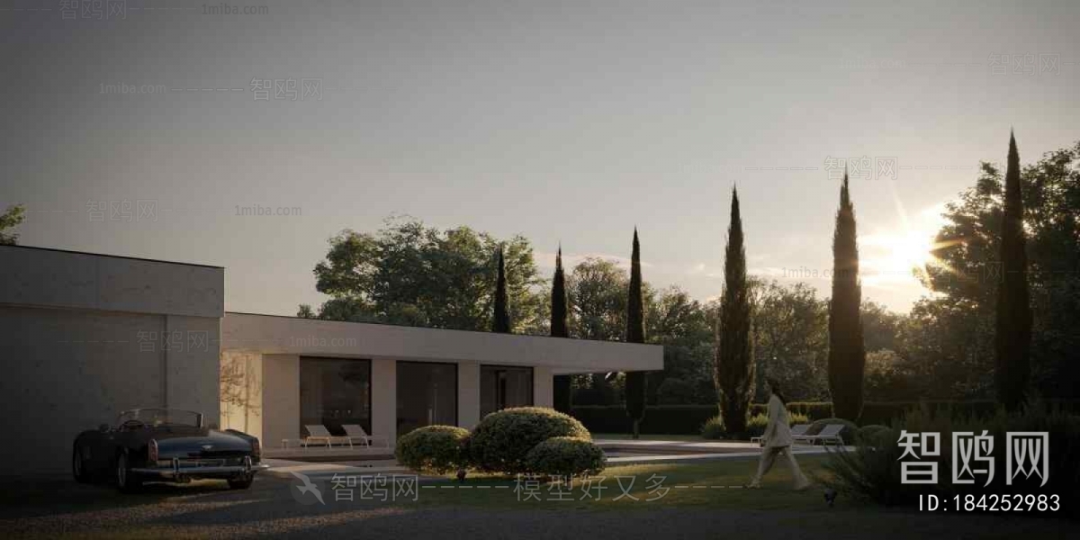 Modern Courtyard/landscape