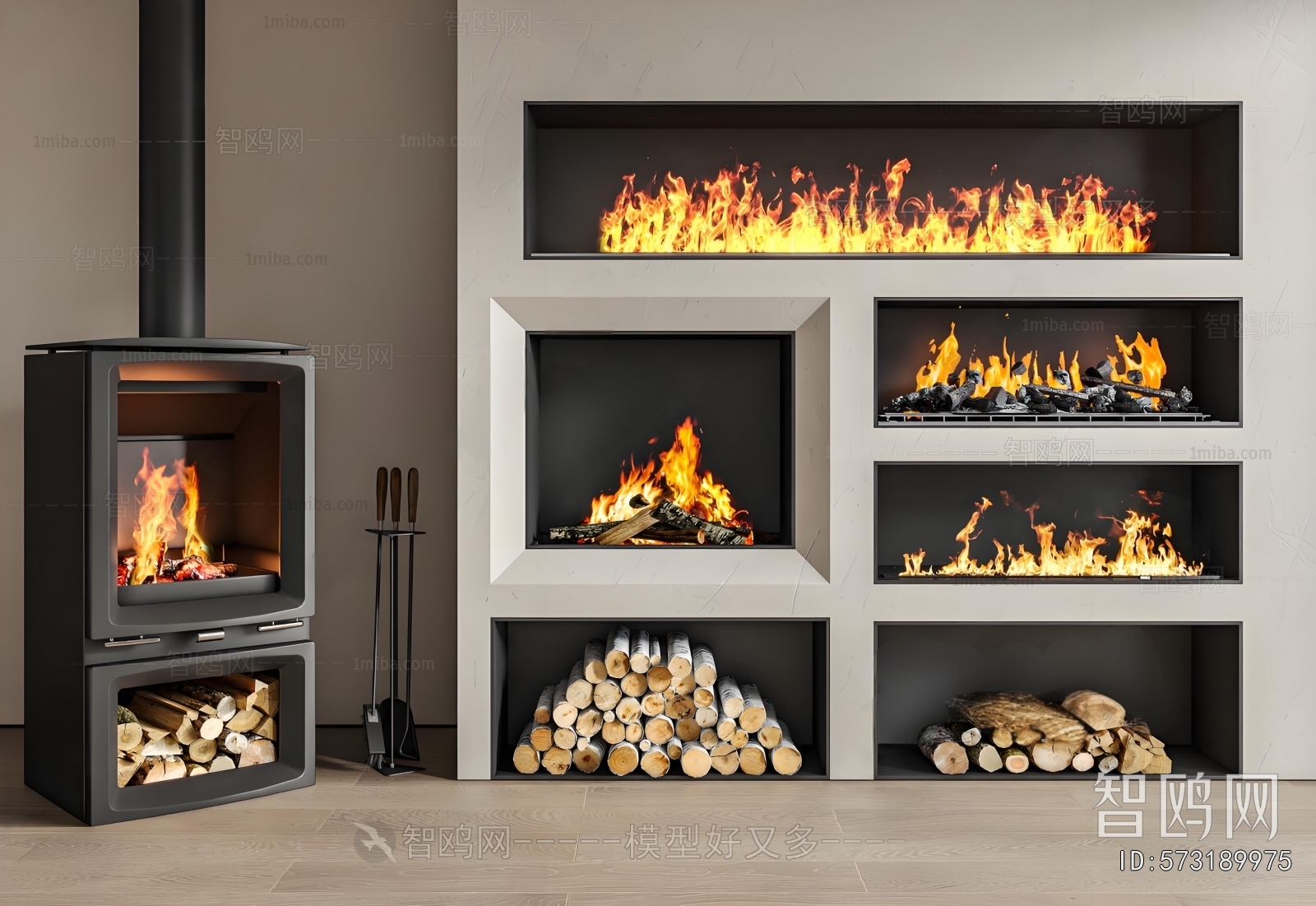 Modern Fireplace