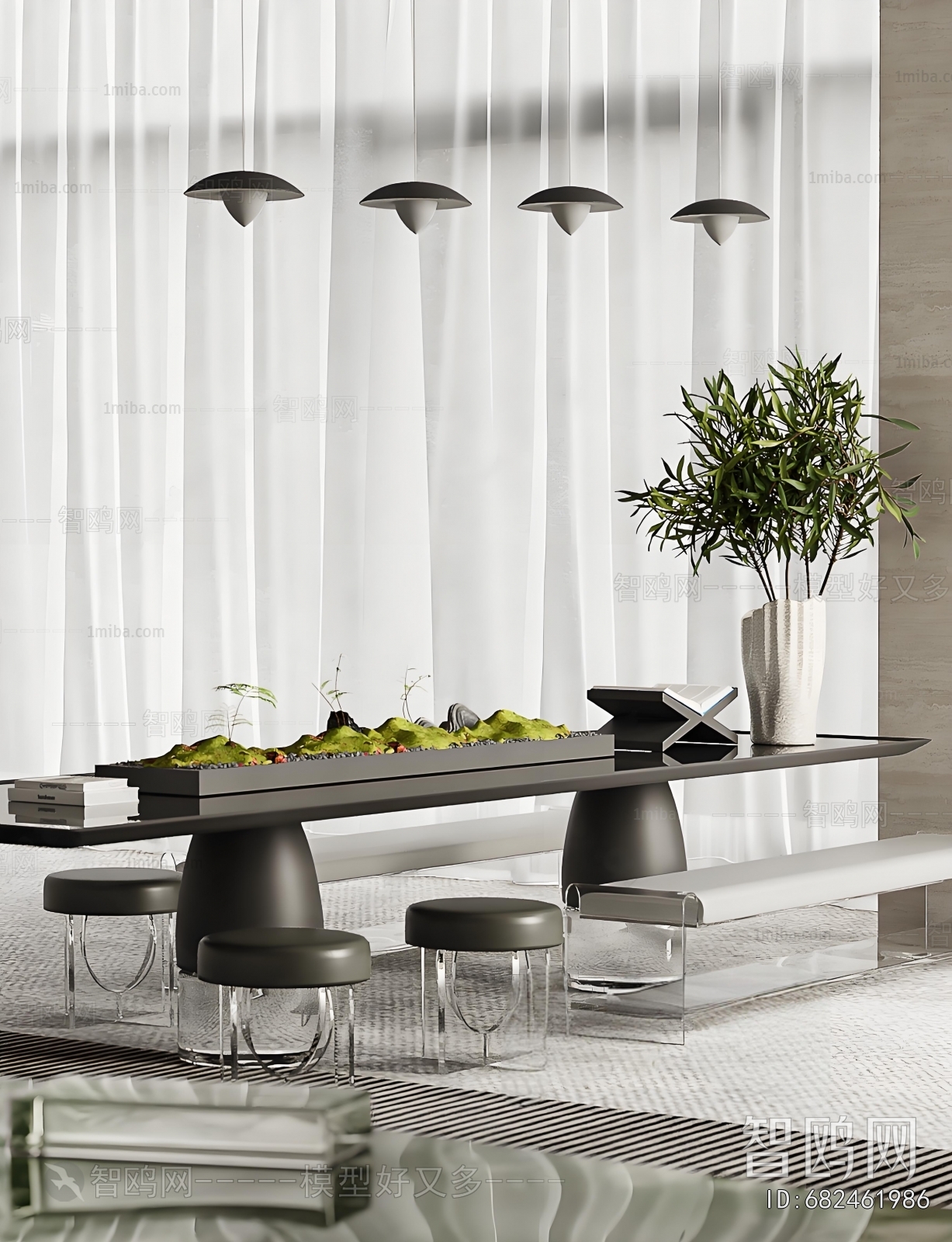 Modern Leisure Table And Chair