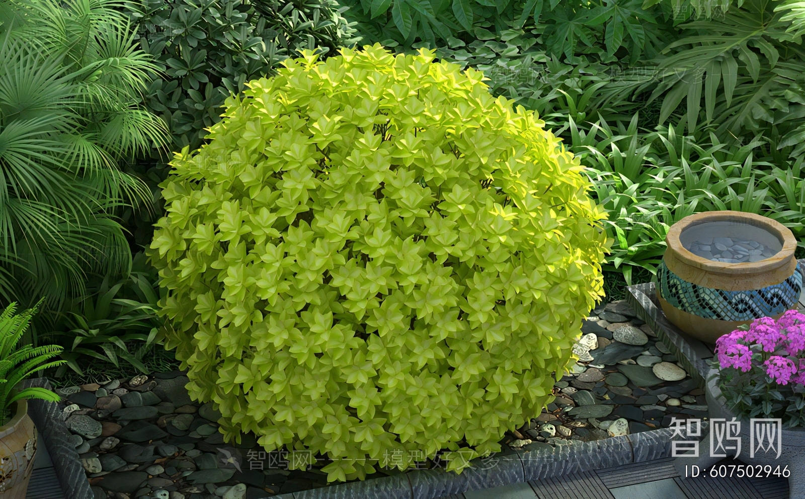 Modern Shrubbery
