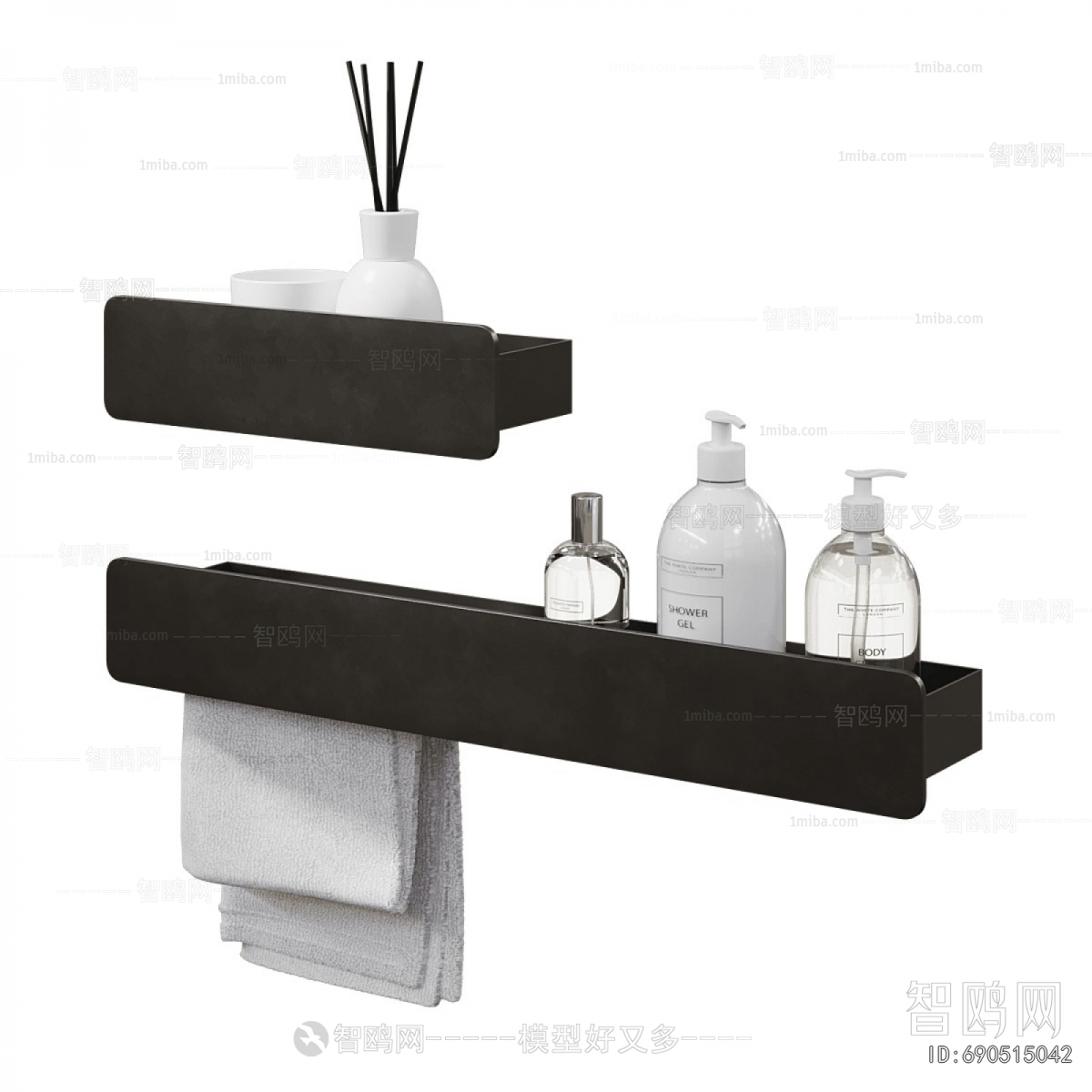 Modern Bathroom Rack