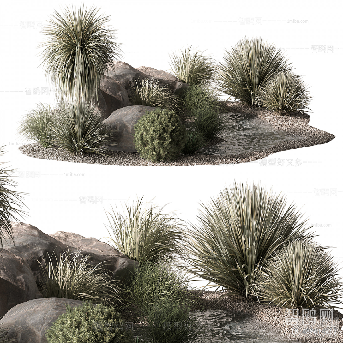 Modern Rockery Waterscape