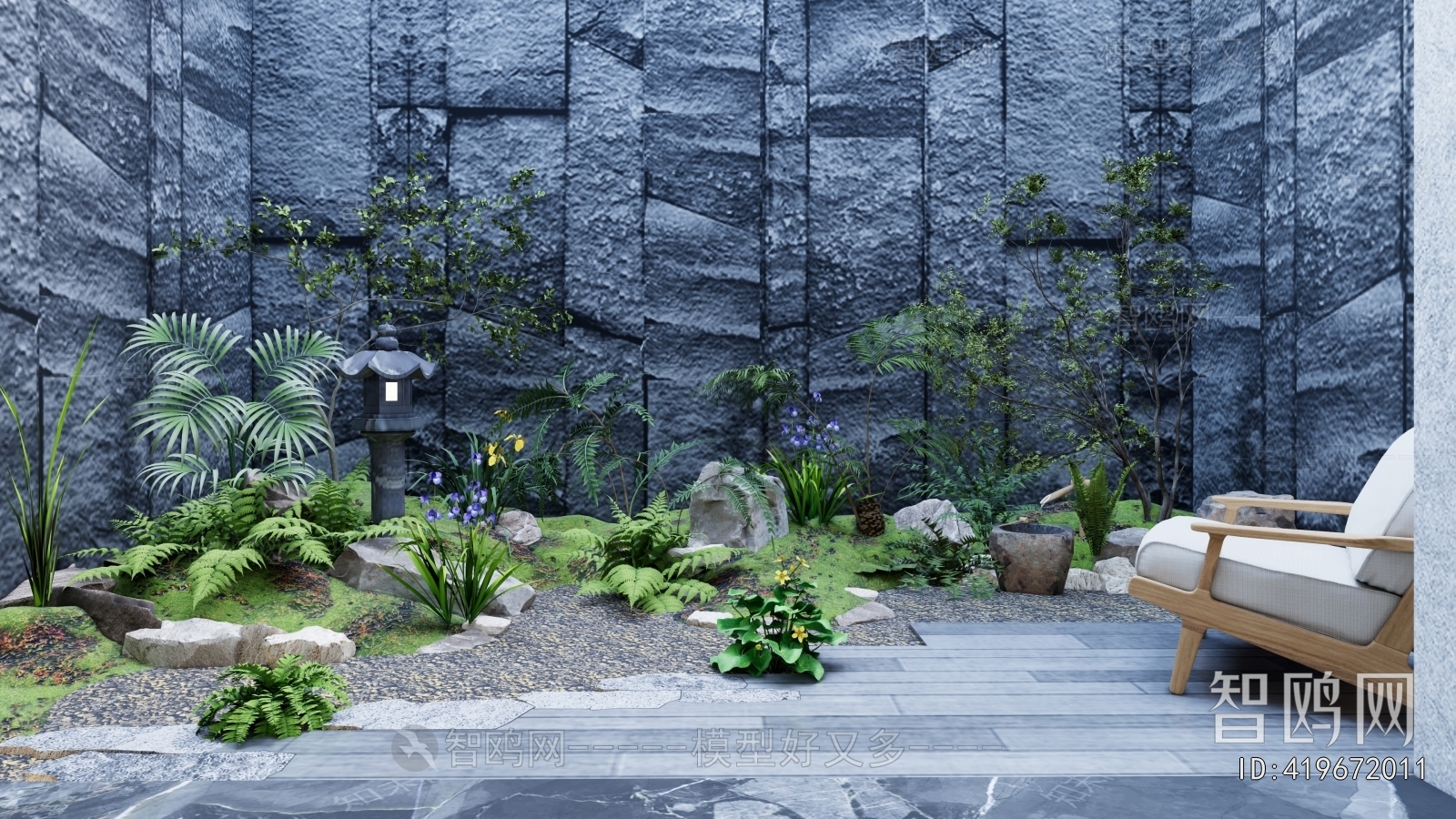 Japanese Style Plant Landscaping