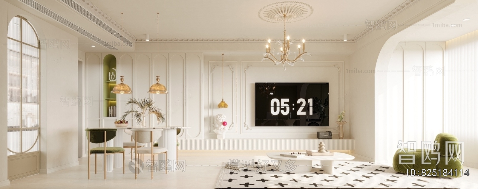 French Style A Living Room