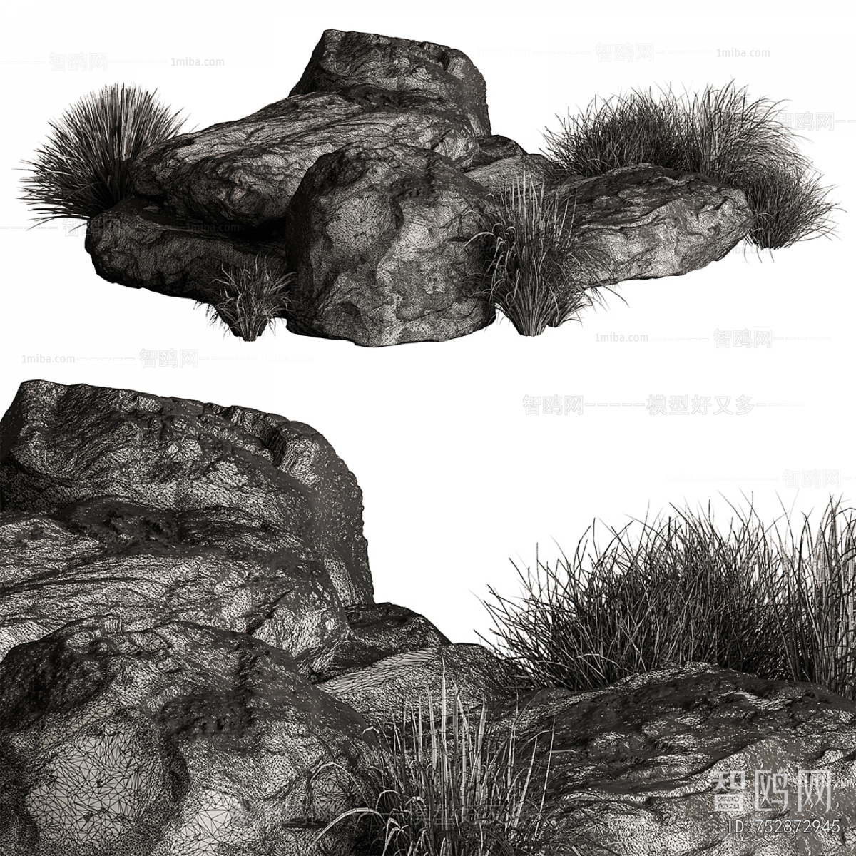 Modern Rockery Waterscape