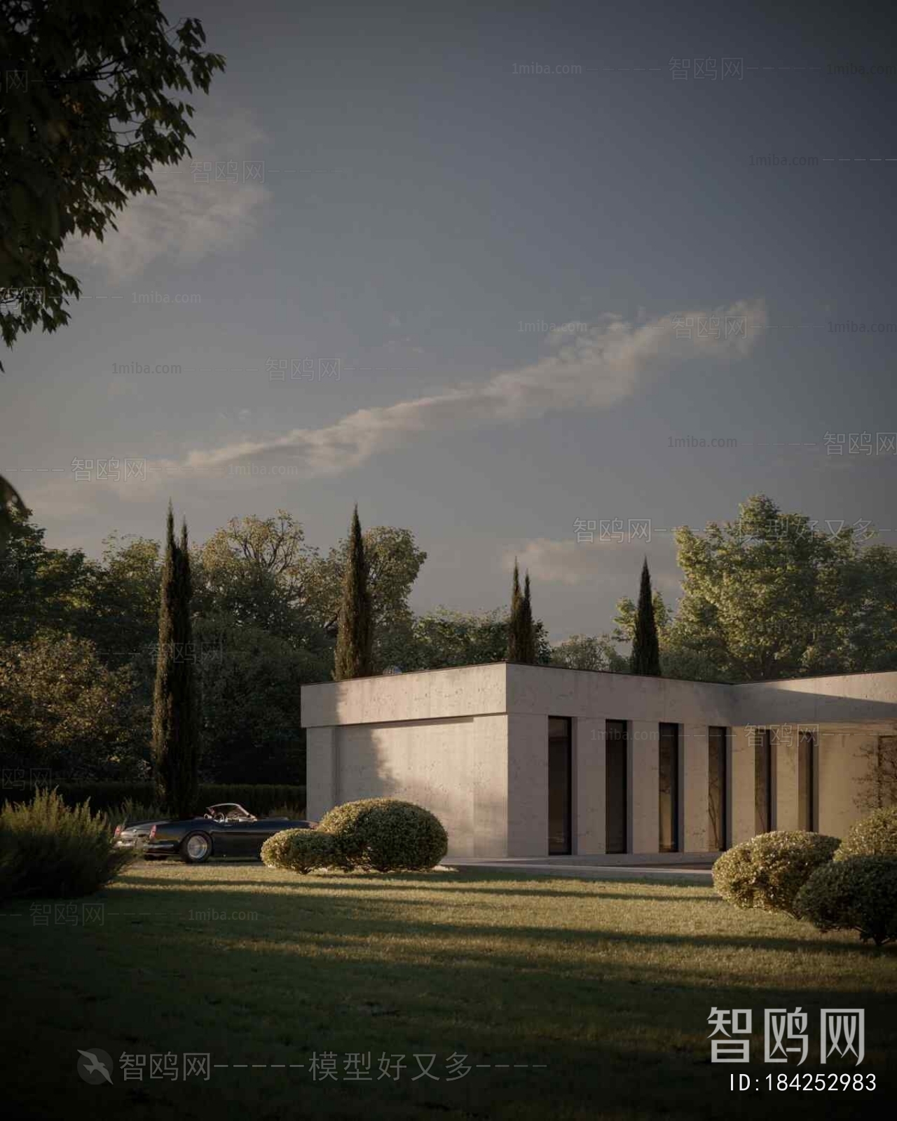 Modern Courtyard/landscape