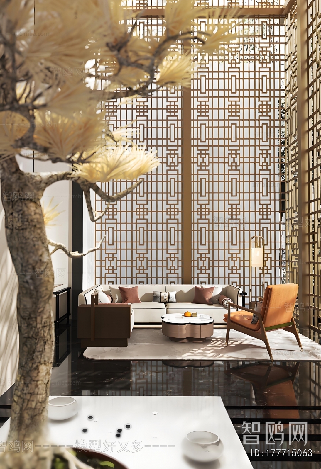 New Chinese Style Negotiation Area