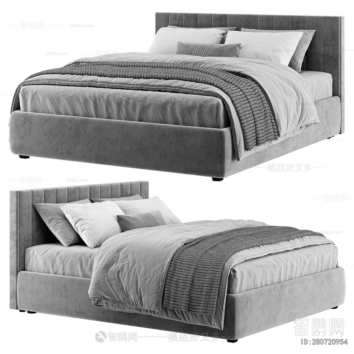 Modern Double Bed