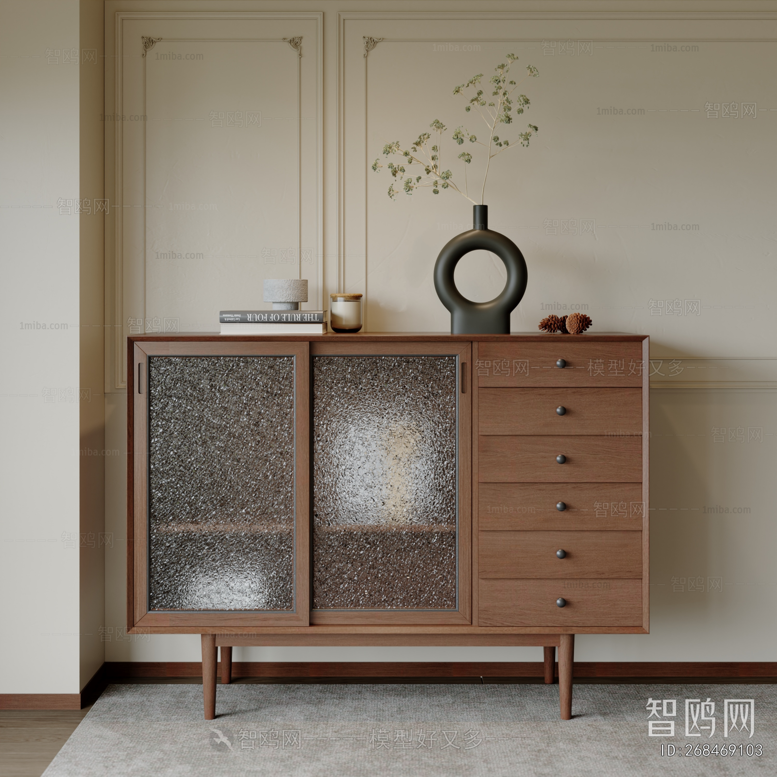 Modern Entrance Cabinet