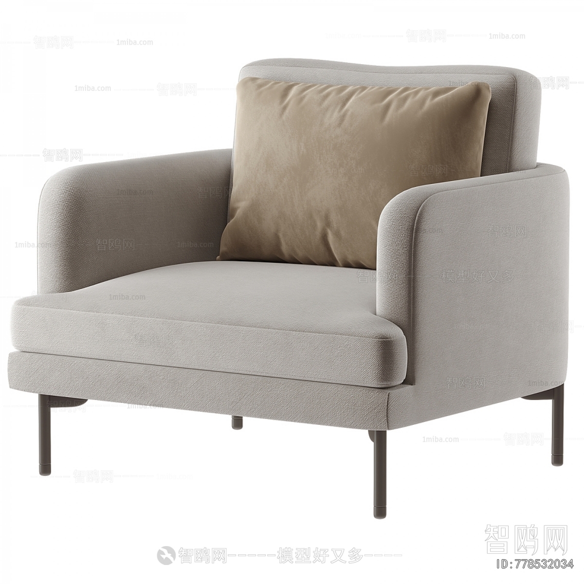 Modern Single Sofa