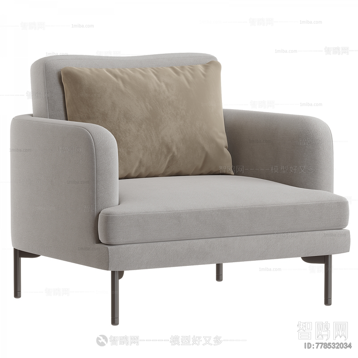 Modern Single Sofa