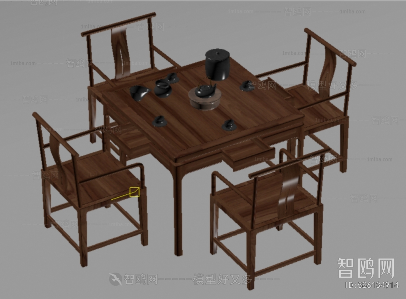 Chinese Style Tea Tables And Chairs