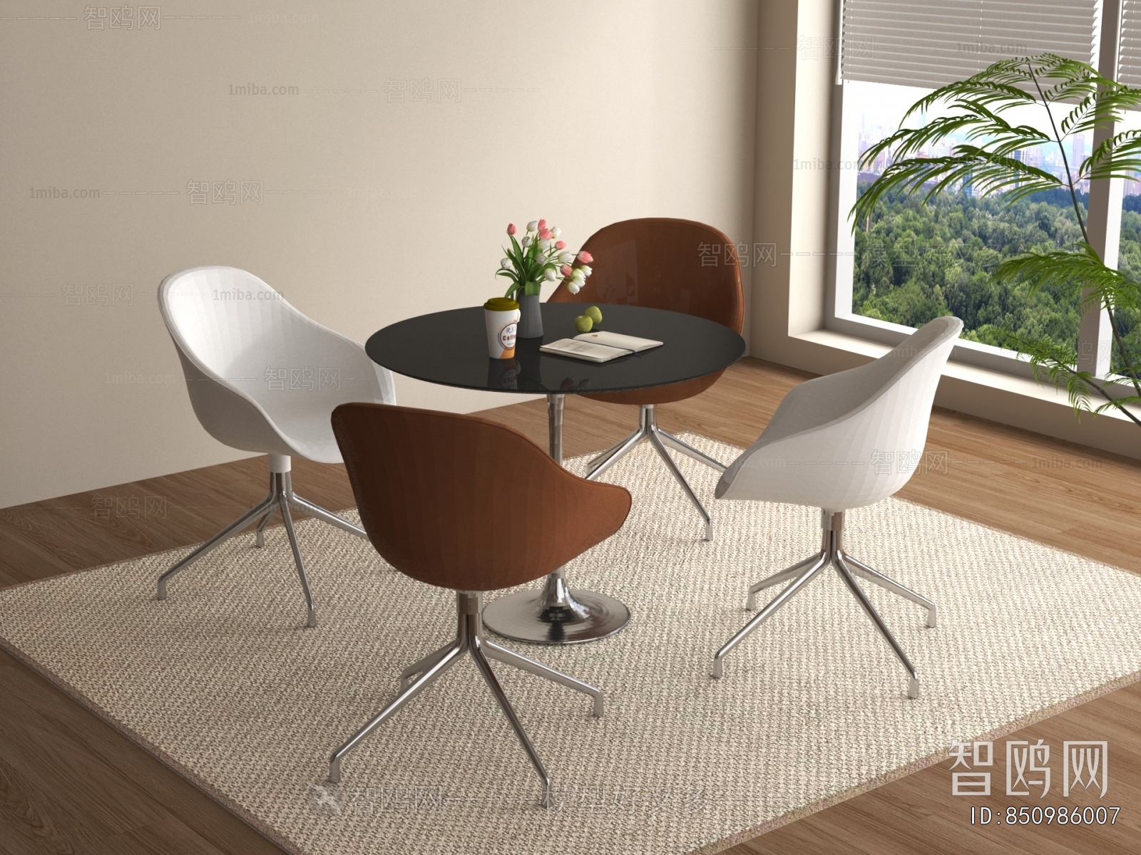 Modern Leisure Table And Chair