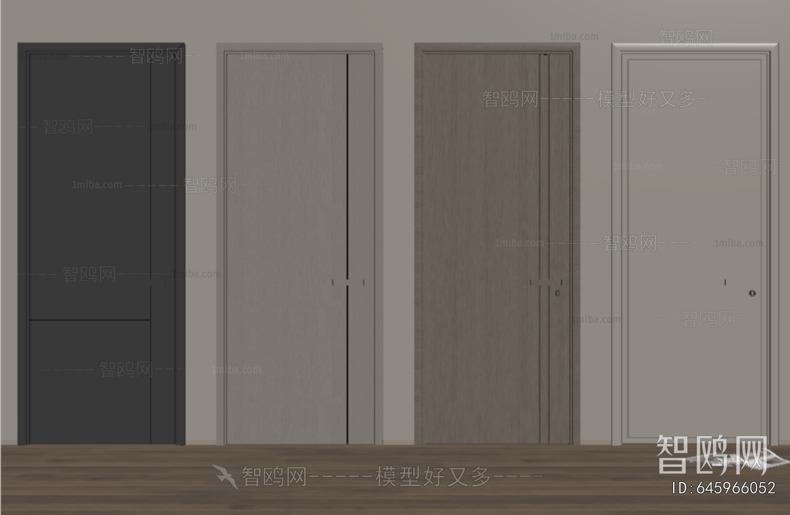 Modern Single Door