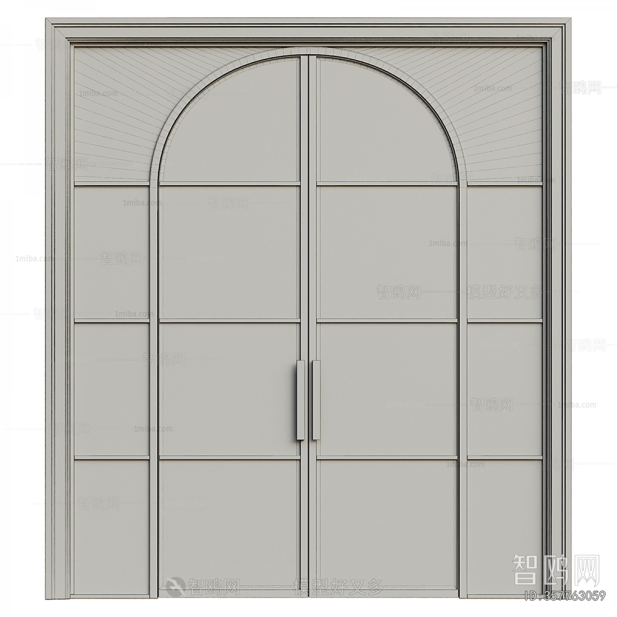 Modern Double Door