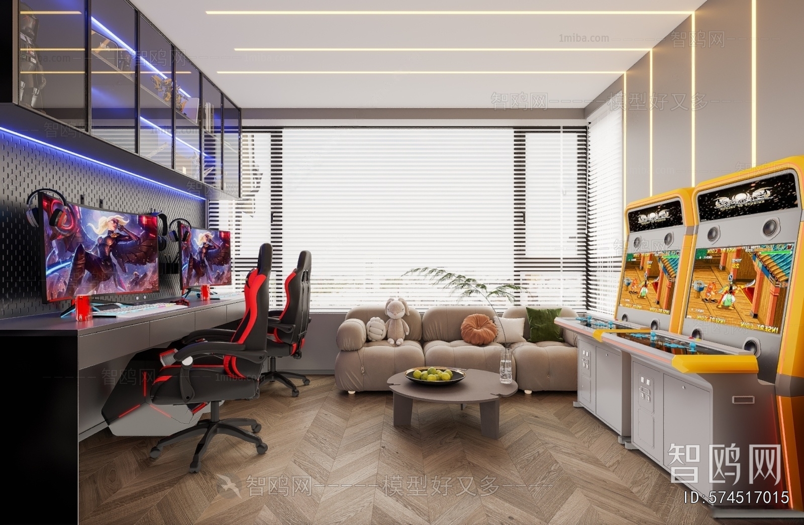 Modern E-sports Room