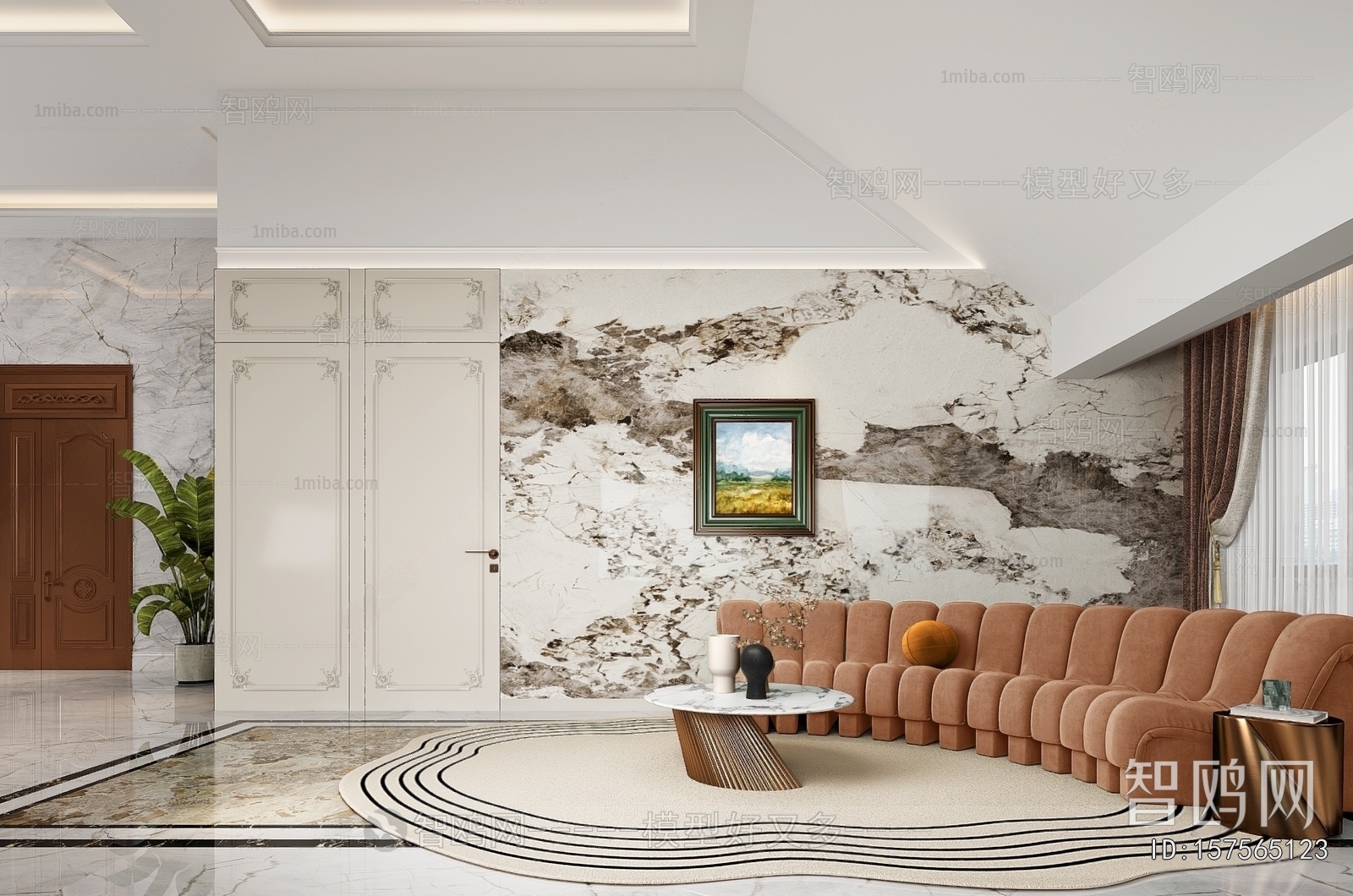 French Style A Living Room