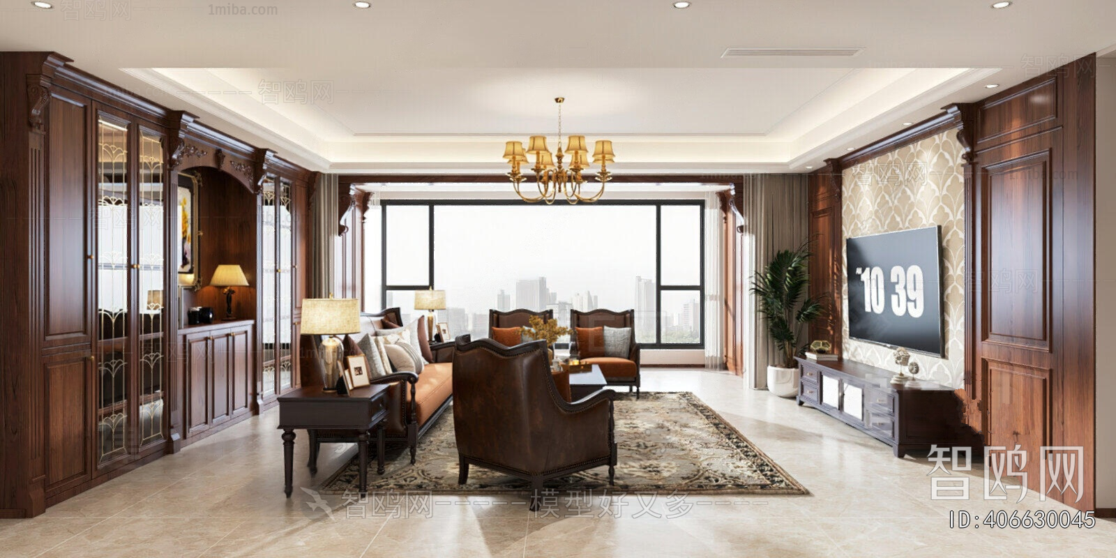 American Style A Living Room