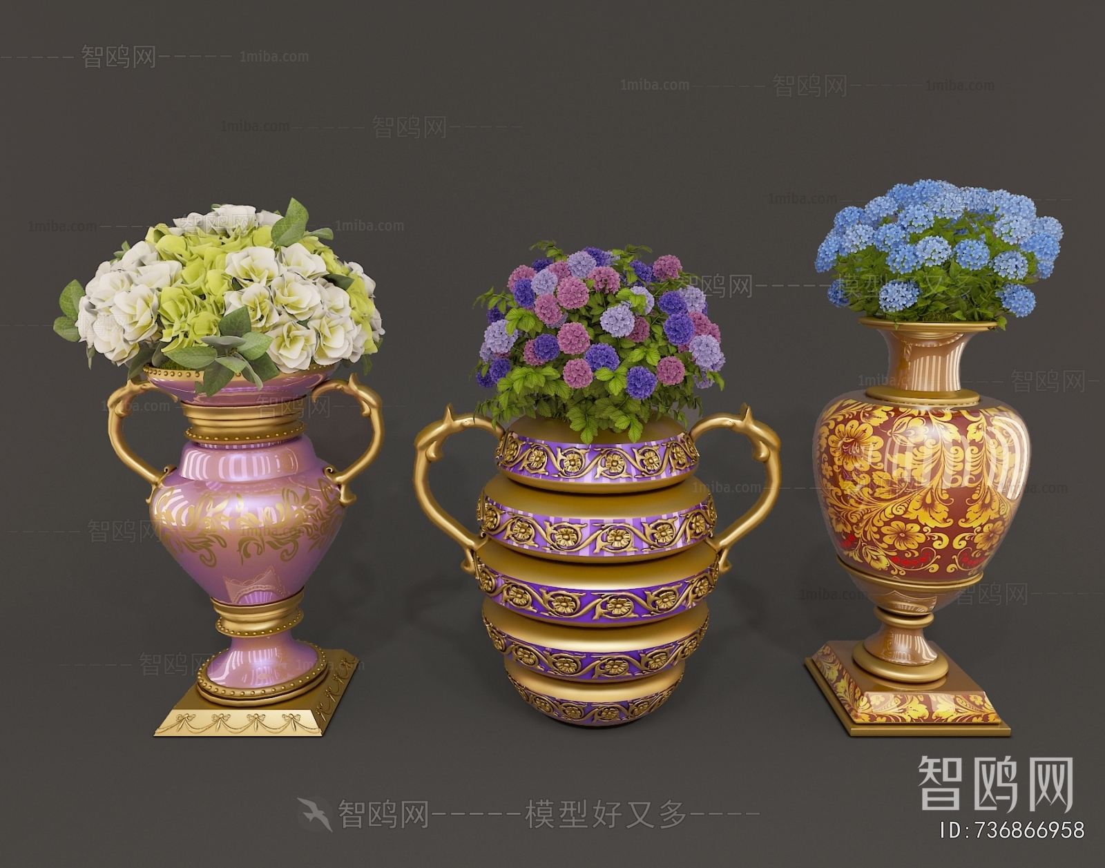 European Style Flower Bed, Flower Bowl, Flower Box