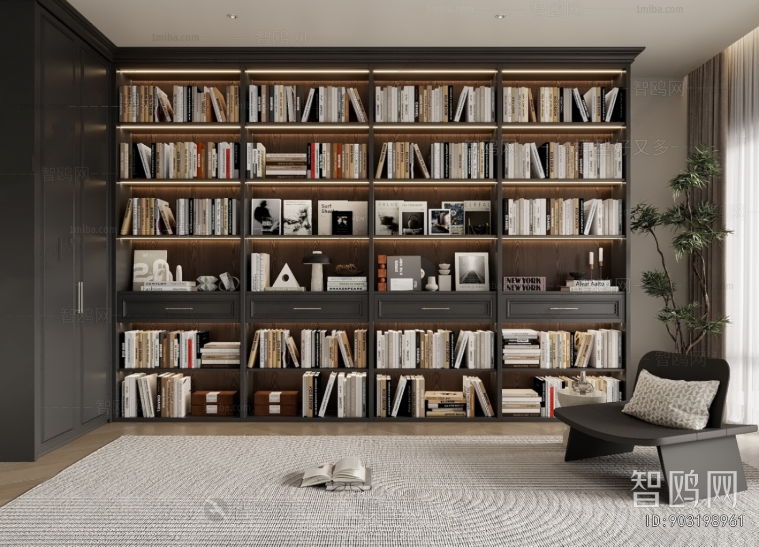 American Style Study Space