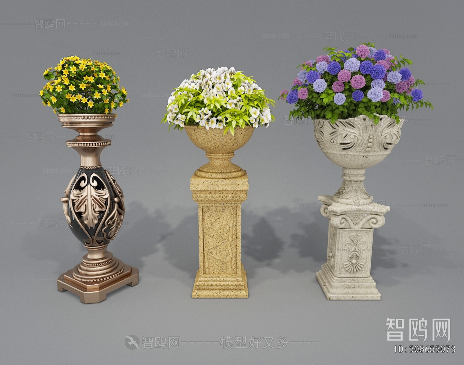European Style Flower Bed, Flower Bowl, Flower Box