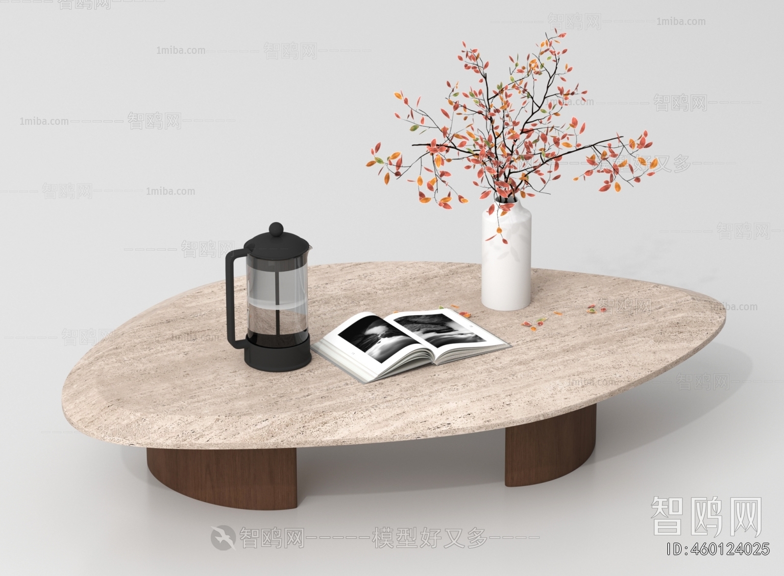 Wabi-sabi Style Coffee Table