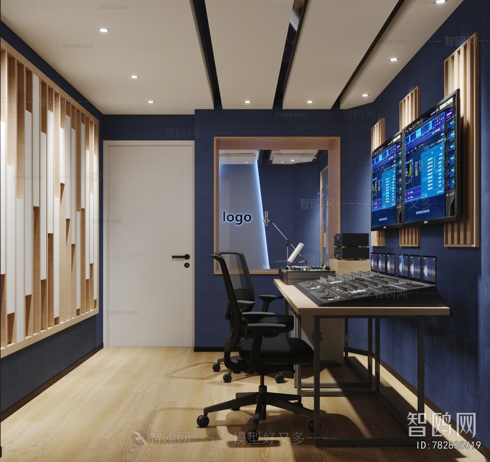 Modern Studio/Recording Studio/Live Room