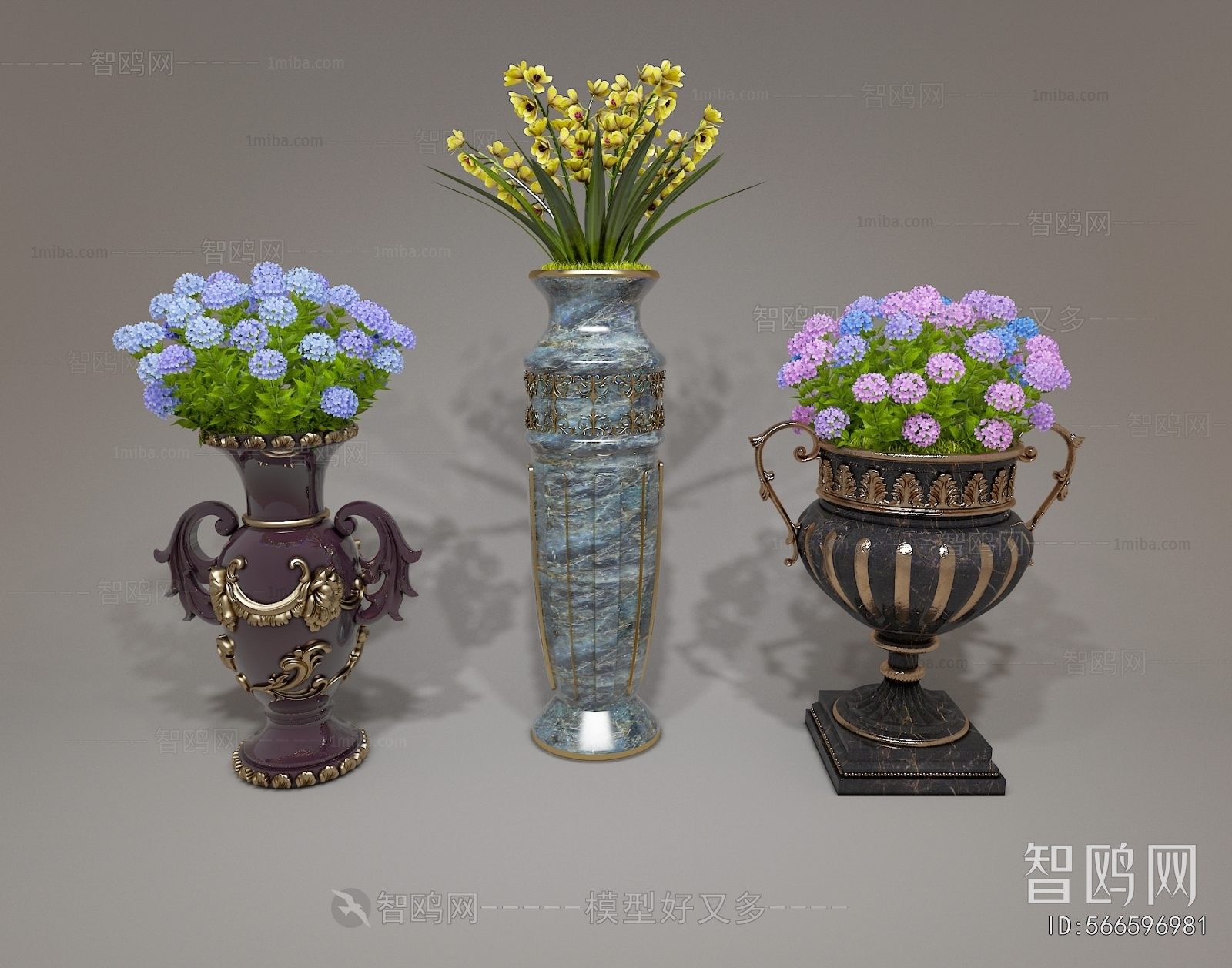 European Style Flower Bed, Flower Bowl, Flower Box