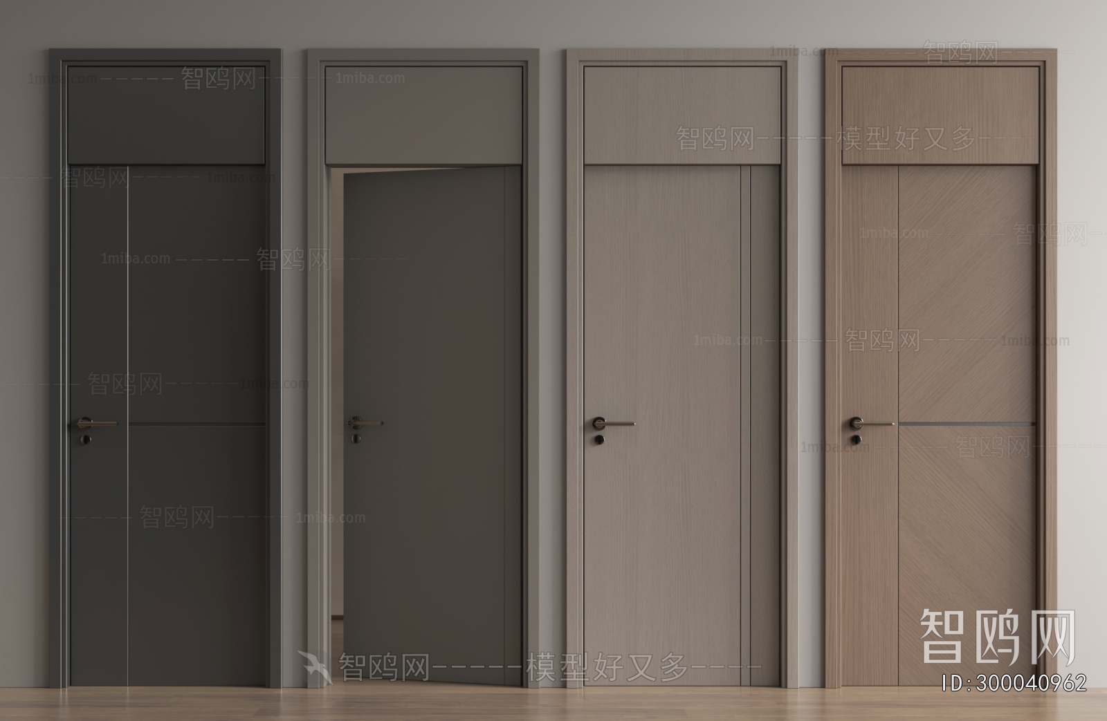 Modern Single Door