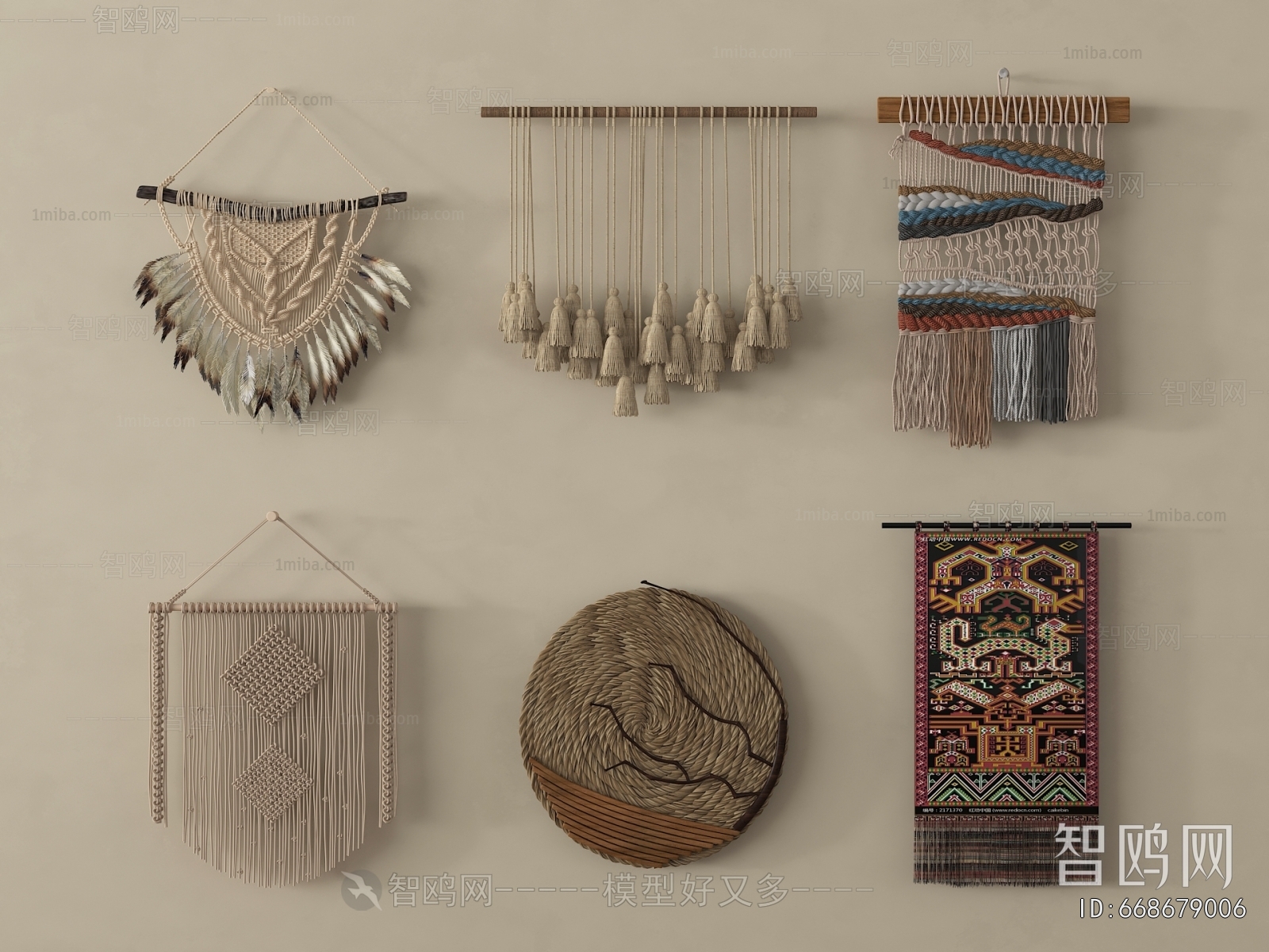 Wabi-sabi Style Wall Decoration