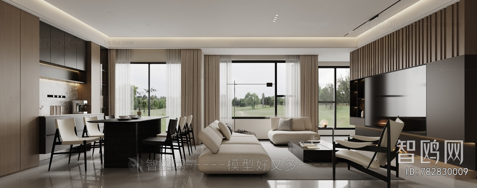 Modern A Living Room