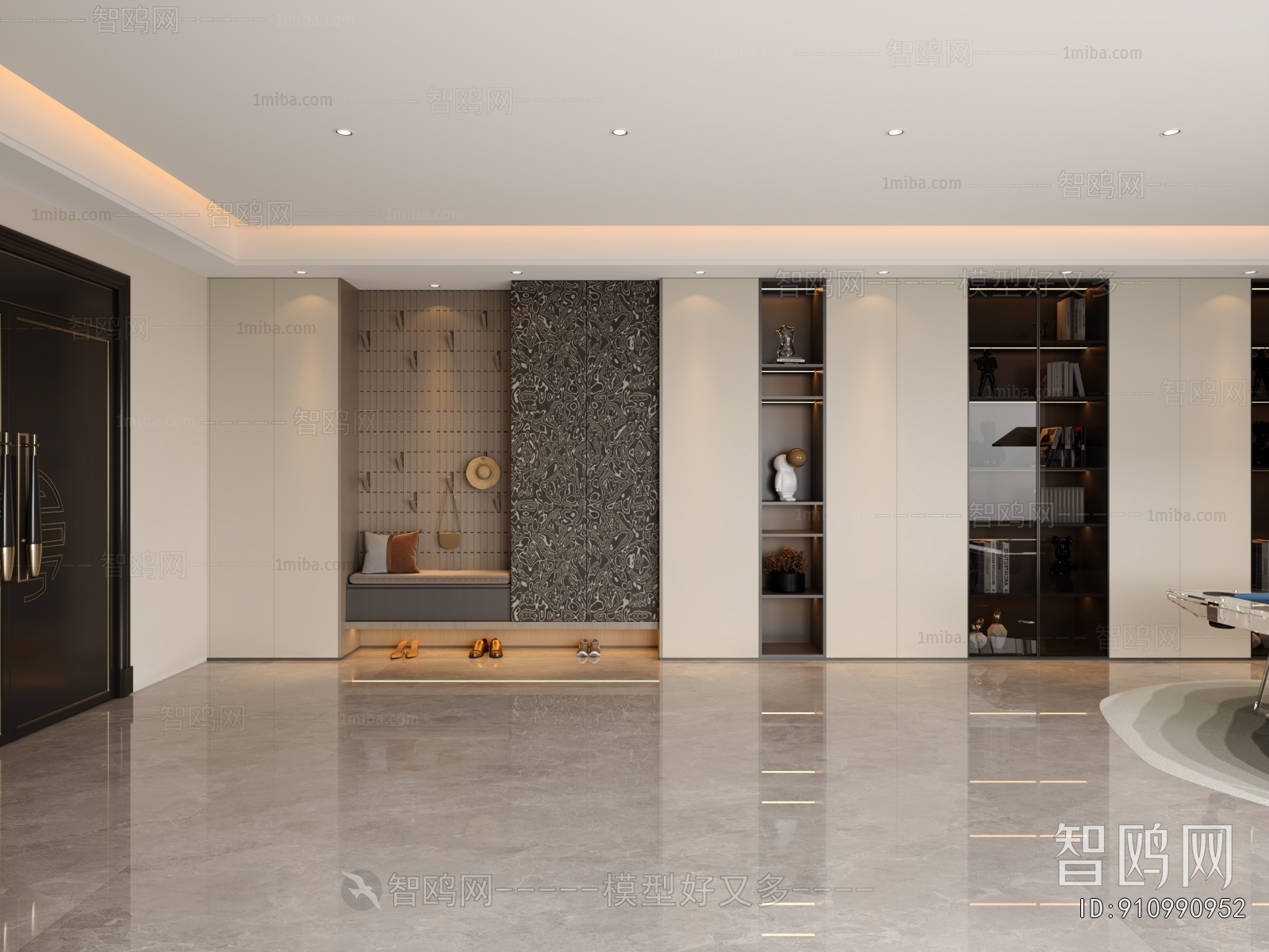 Modern Billiards Room