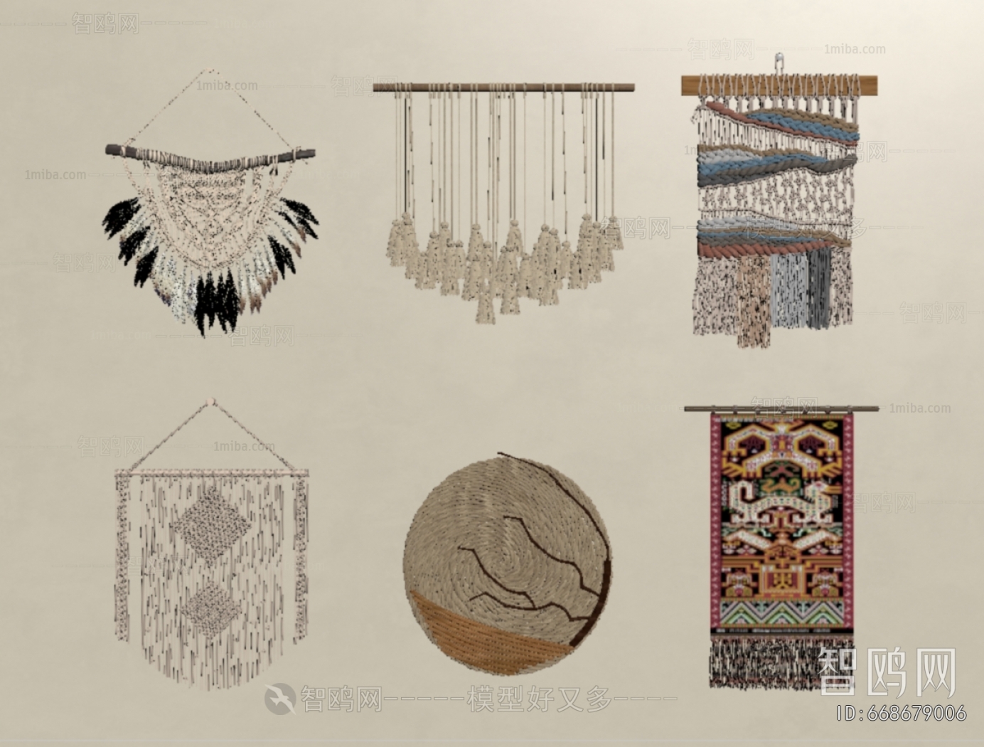 Wabi-sabi Style Wall Decoration