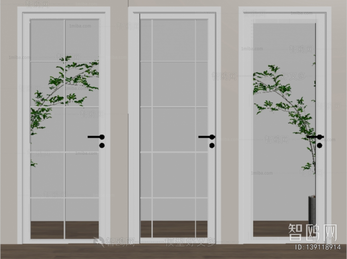 French Style Single Door