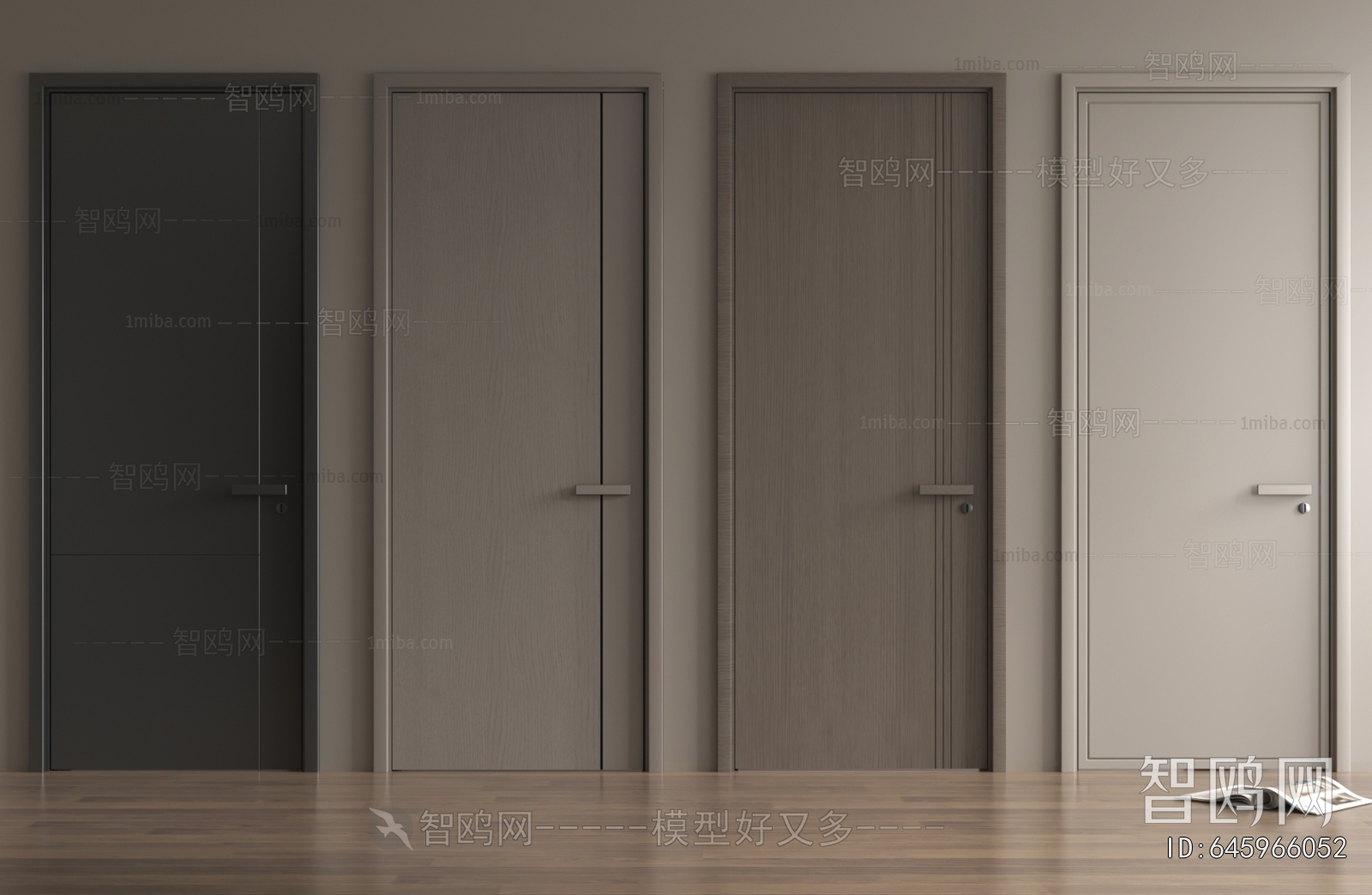 Modern Single Door
