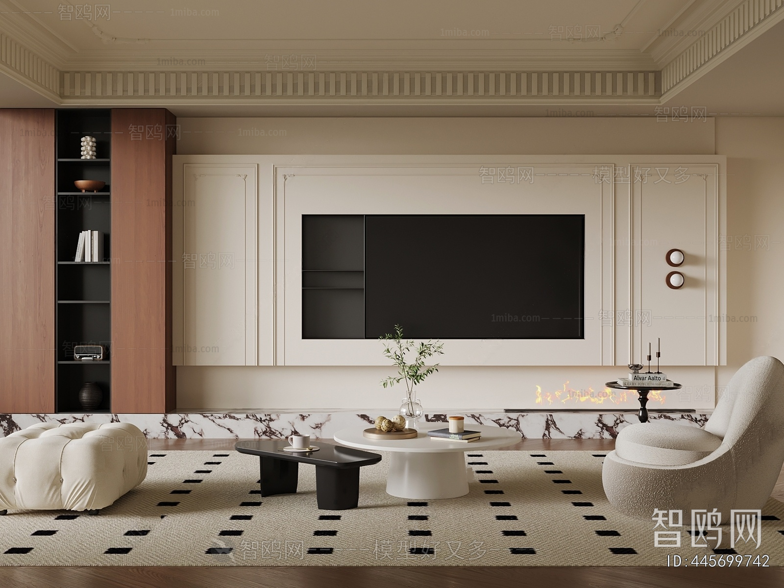 French Style A Living Room